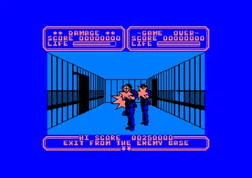 Line of Fire (UK) (1990) screen shot game playing